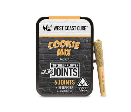 west coast cure cookie mix mini joints